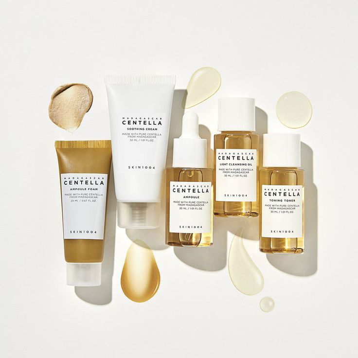 Kit de Viaje - Ampolla, Tónico, Crema, Aceite Limpiador Madagascar Centella Travel Kit - SKIN 1004