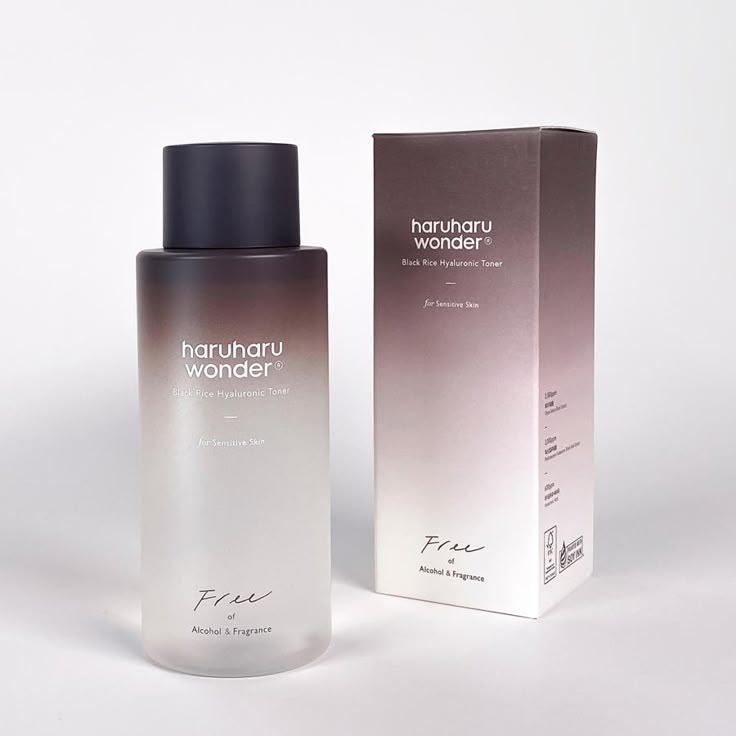 Tónico Black Rice Hyaluronic Toner Fragrance Free 150ml - Haruharu Wonder
