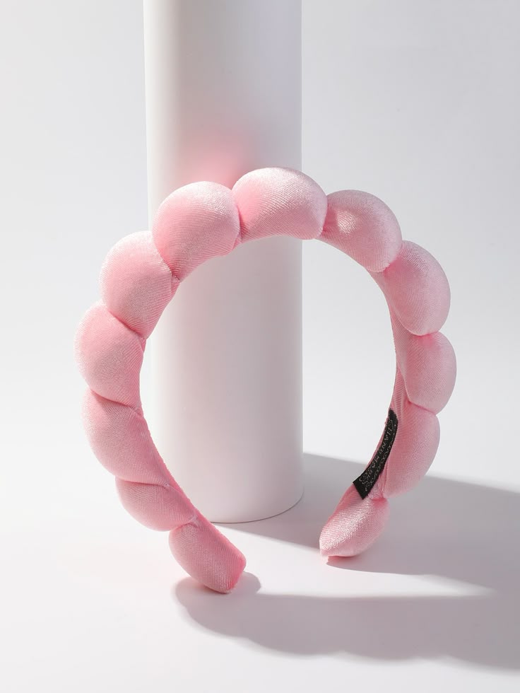 Diadema y muñequera para rutina skincare
